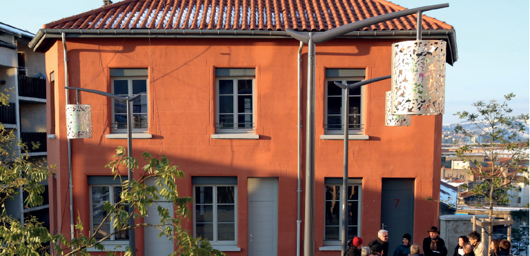 La Maison rouge  - nouveau lieu d'hébergement à Saint-Étienne