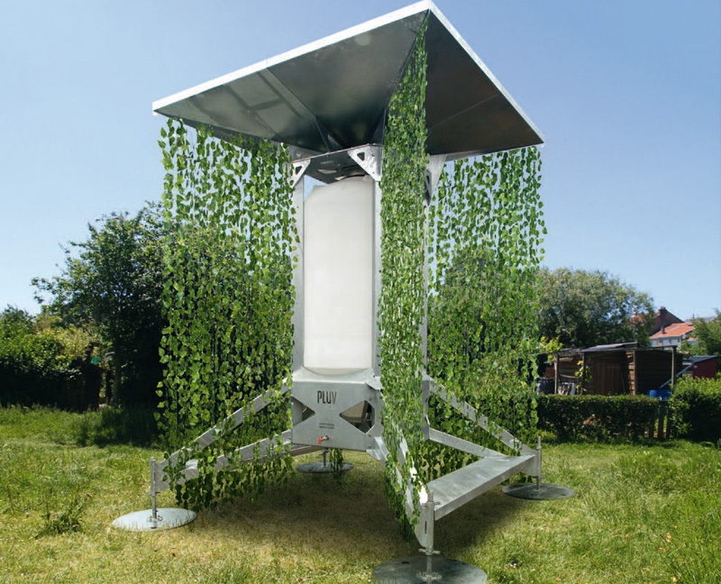 PLUV - Collecteur d’eau pluviale autonome pour jardins familiaux, © FALTAZI