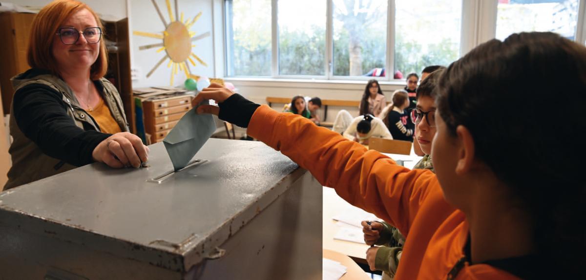 Elections des membres du Conseil Municipal des Enfants à Saint-Étienne