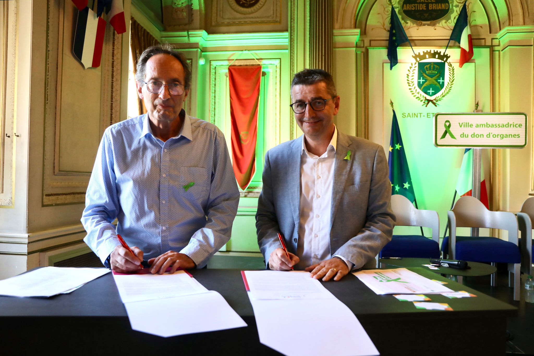 signature charte du don d'organe