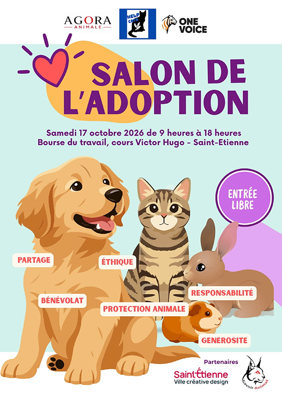 Salon de l'adoption chien chat lapin cochon d'inde