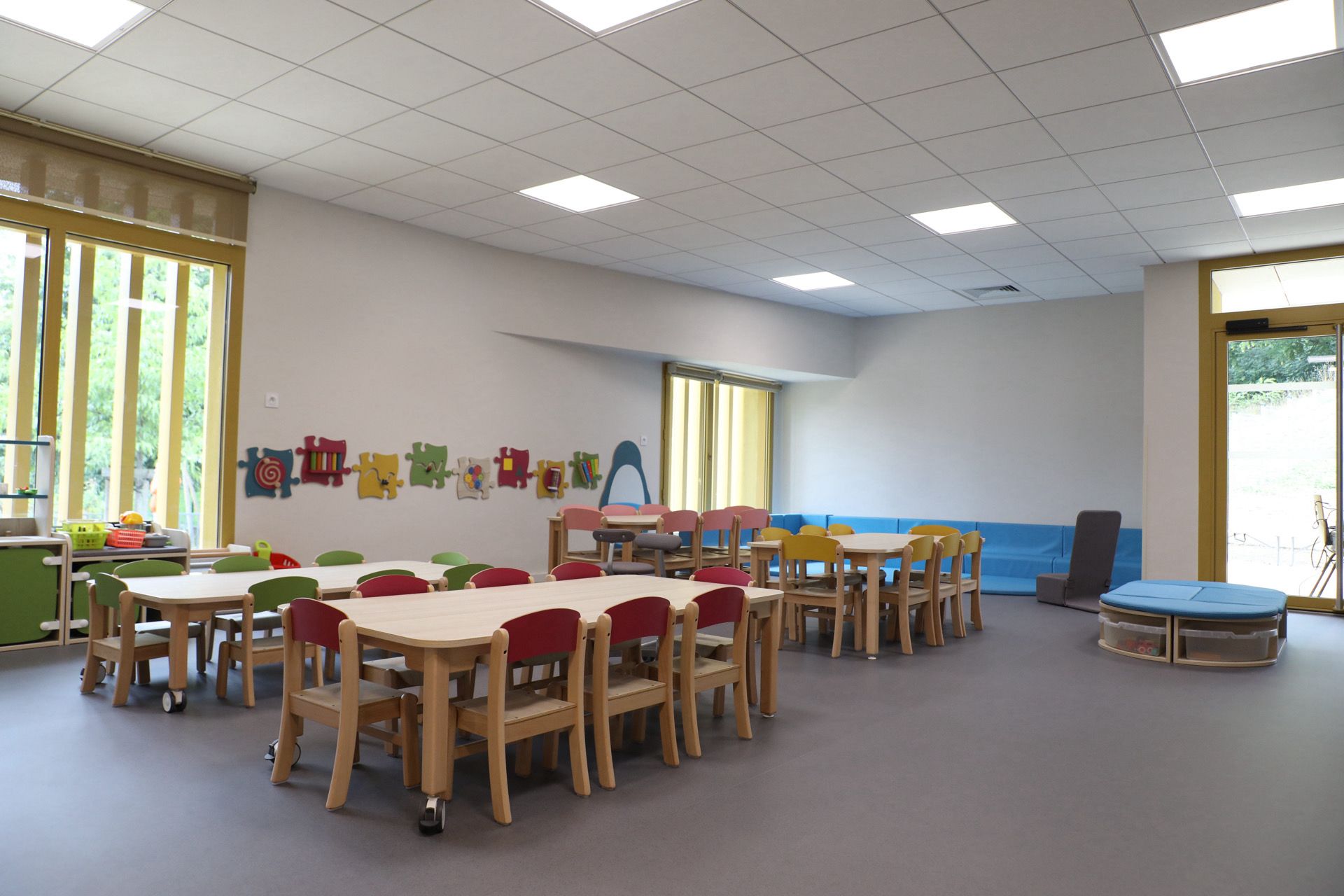 Nouveaux locaux - salle commune
