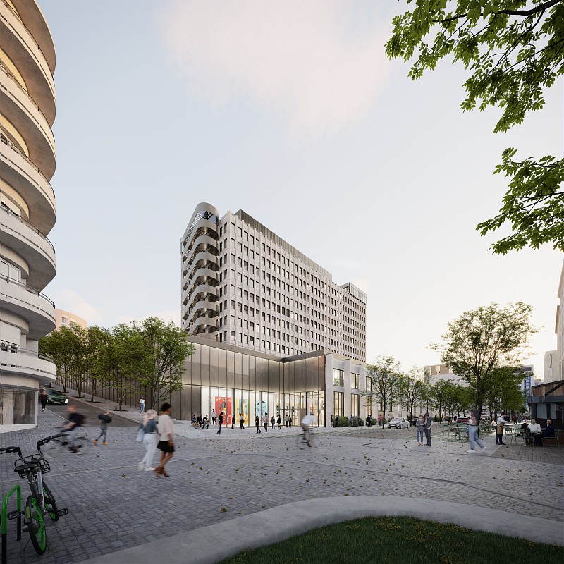Futur immeuble Loubet après travaux