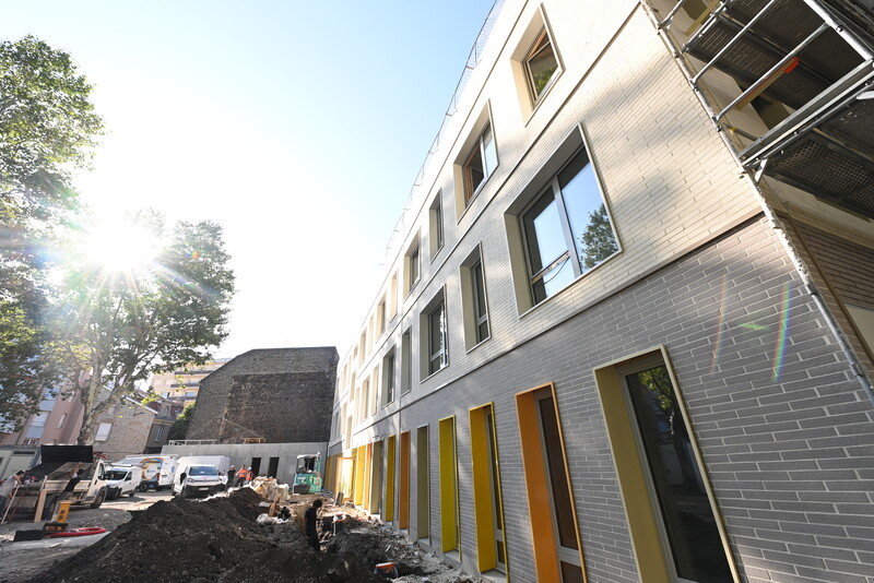 bâtiment en construction