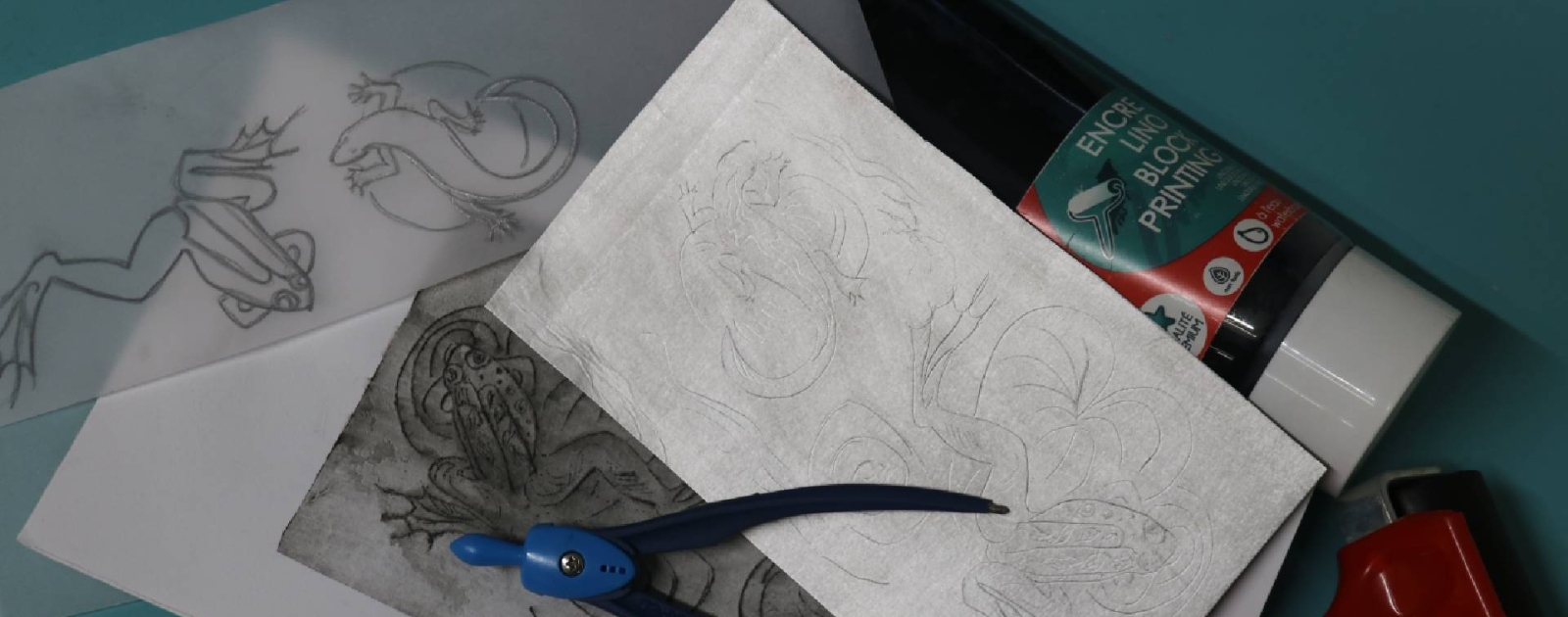 Atelier Gravure sur Tétra Pak