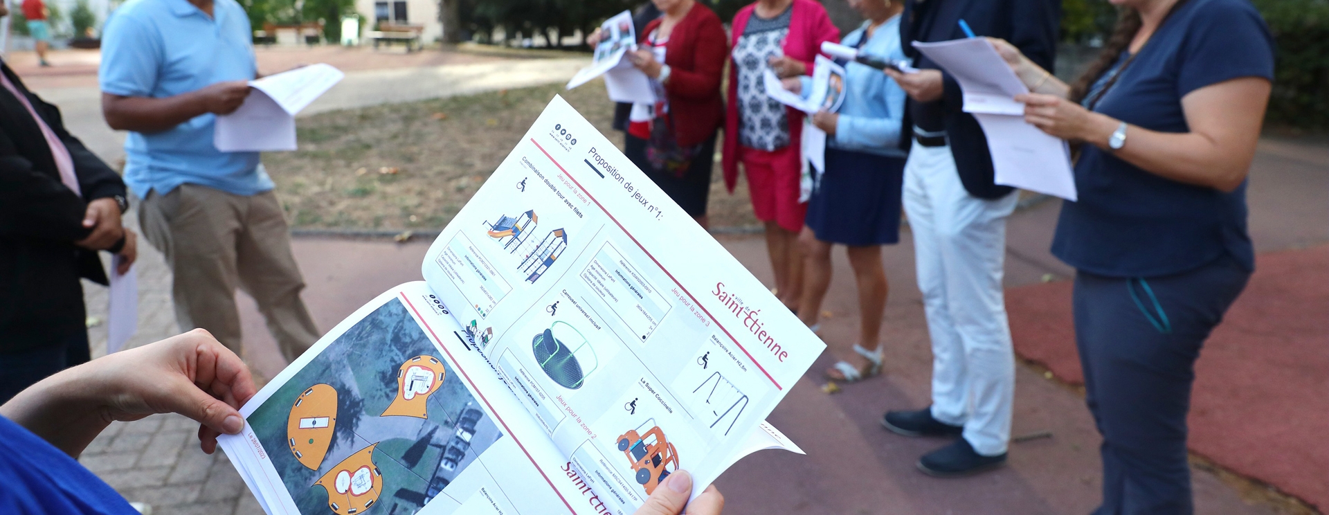 Réunion de concertation sur un projet de proximité