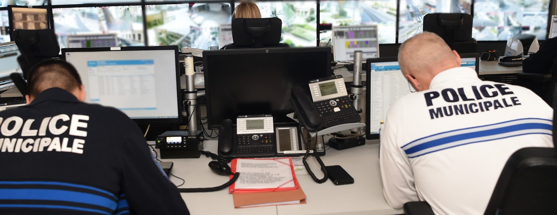 Lieu de vidéo surveillance de la police municipale