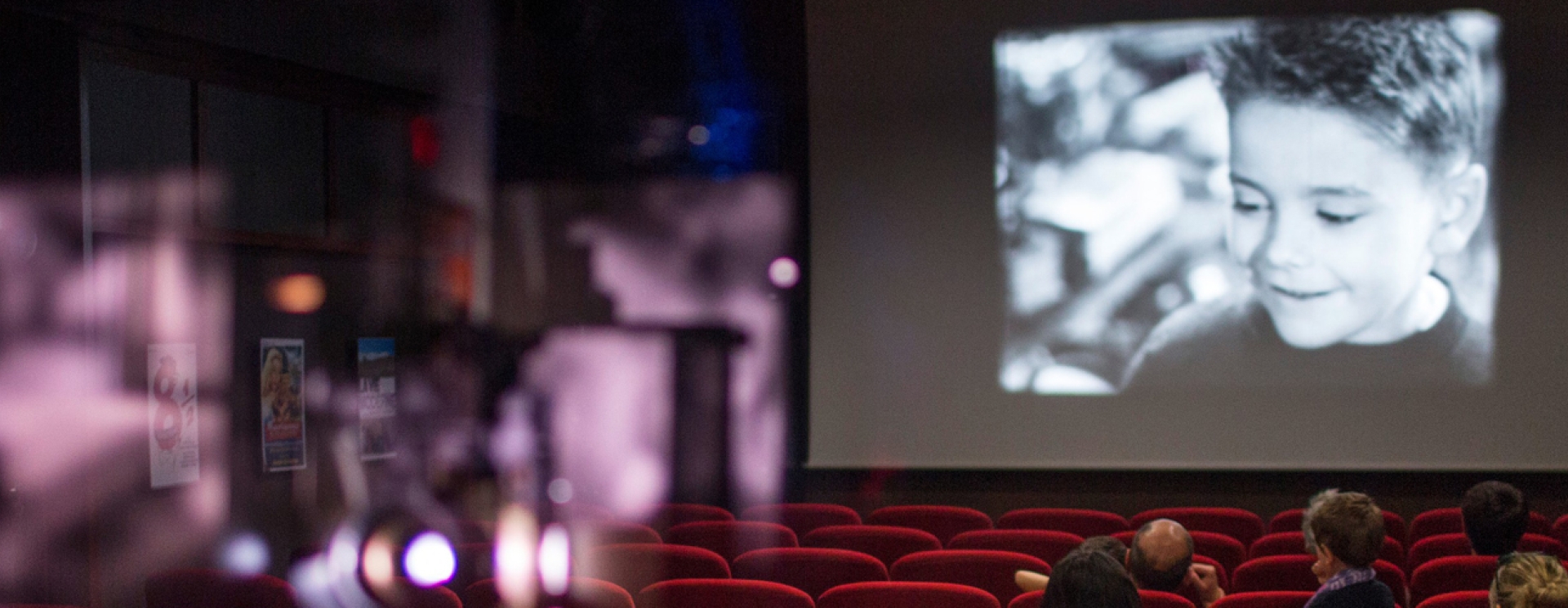 salle de projection de film ancien