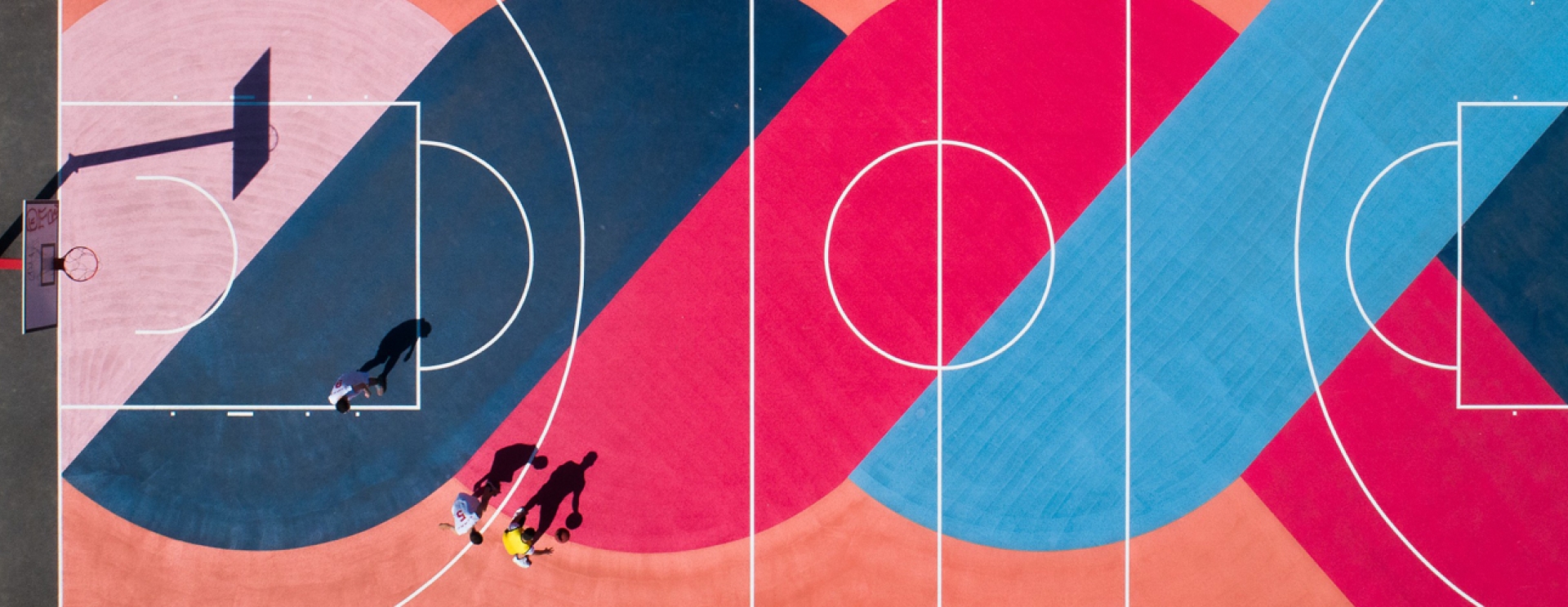 Terrain de basket du city stade de Villeboeuf