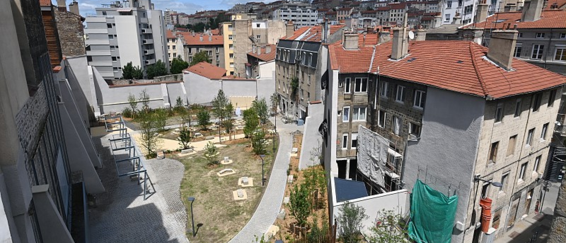 Le jardin Eden en centre-ville