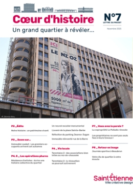 Lettre du projet n°7 - Projet urbain Coeur d'histoire immeuble en rénovation