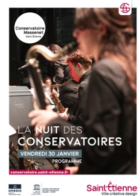 Nuit des conservatoires vendredi 30 janvier 2026