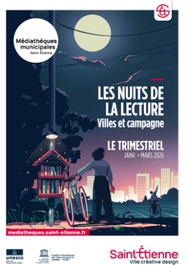 Trimestriel des médiathèques dont les nuits de la lecture - janvier à mars 2026