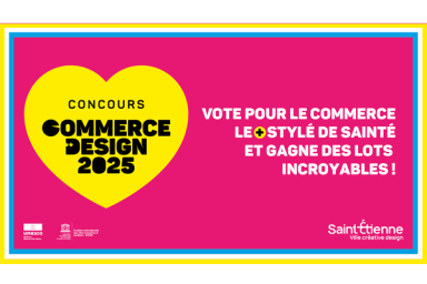 Jeu concours commerce design Saint-Étienne