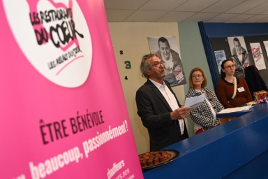 affiche Restos du coeur