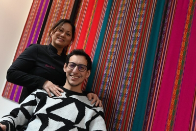 Diana Tamamoto Burga et Mohamed Bouzid du restaurant El Inca