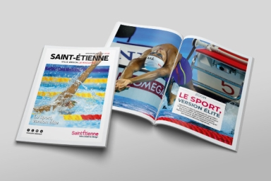 Couverture et pages intérieures de Saint-Étienne le magazine n°109