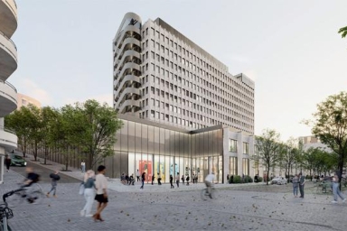 Perspective de l'immeuble Loubet