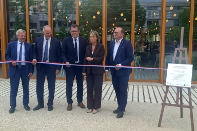 Inauguration du campus Tréfilerie