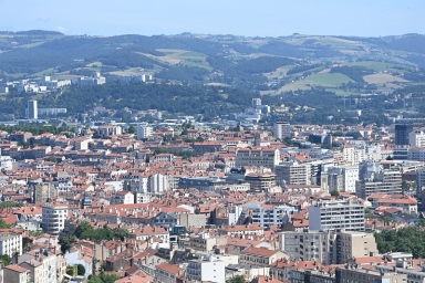Saint-Étienne - vue d'ensemble