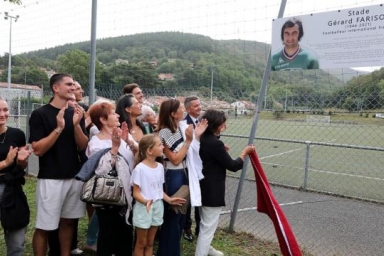 le stade de Janon porte désormais le nom de stade Gérard Farison