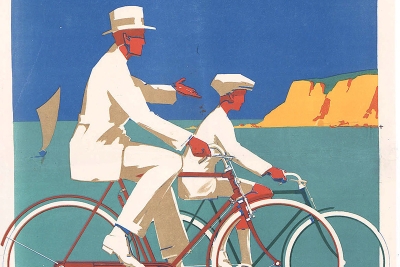 affiche ancienne cycles Griffon - Agrandir l'image 5 sur 7, fenêtre modale