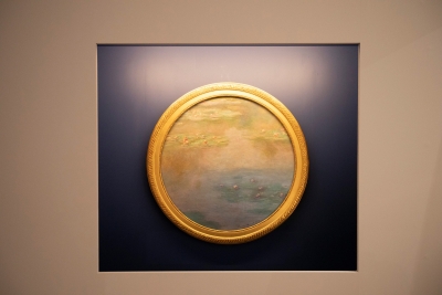 Tableau Nymphéas Claude Monet - 1907 au musée d'Art et d'Industrie - Agrandir l'image 5 sur 10, fenêtre modale