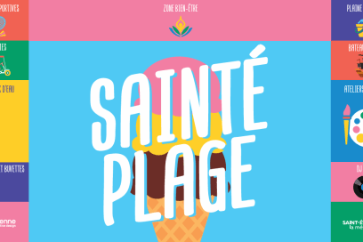 Affiche de l'événement Sainté Plage - Agrandir l'image, fenêtre modale