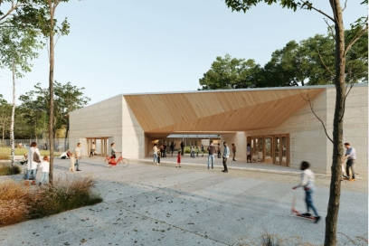 Montreynaud : un futur pôle enfance / jeunesse - Agrandir l'image, fenêtre modale