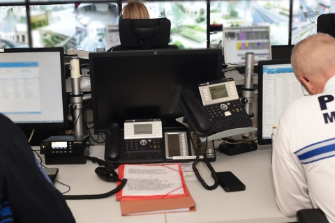 Lieu de vidéo surveillance de la police municipale