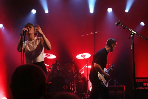 concert d'un groupe de musique