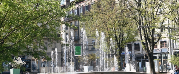 Fontaine de la place de l'Hôtel-de-Ville
