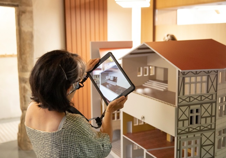 Visite de la Maison du patrimoine et des lettres - Agrandir l'image, fenêtre modale