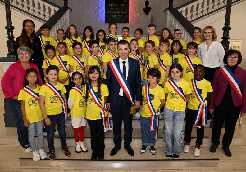 Conseil municipal des enfants - mandat 2024/2026 - Agrandir l'image, fenêtre modale